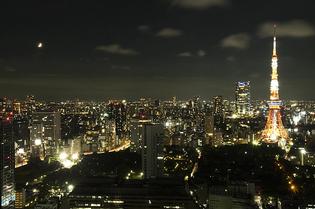 Vista nocturna de Tokio | tokio