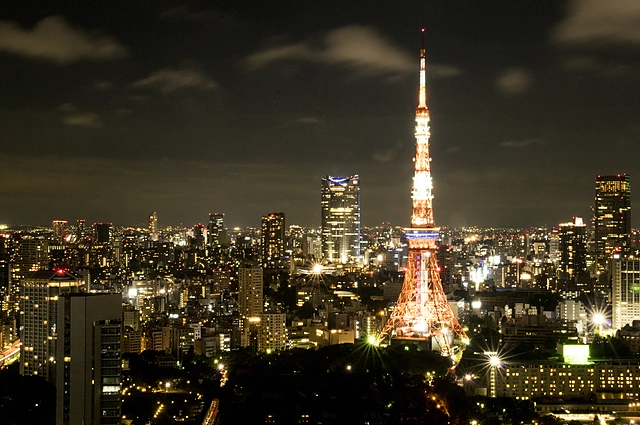 東京の都市夜景|東京都港区