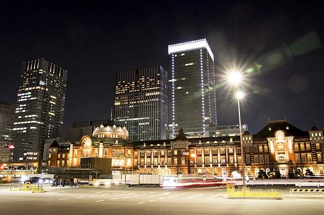 Tokyo Station at Night