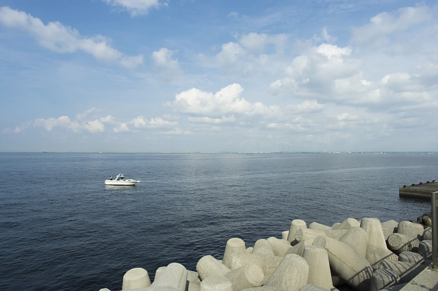 Tokyo Bay seen from Umihotaru | Chiba Prefecture