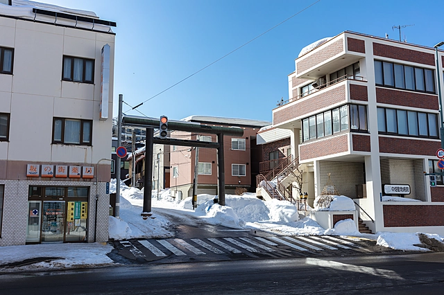 Torii gate in Otaru city | Hokkaido