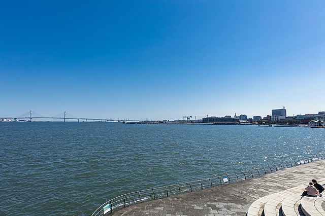 Sea view from Yokohama Rinko Park | Kanagawa Prefecture