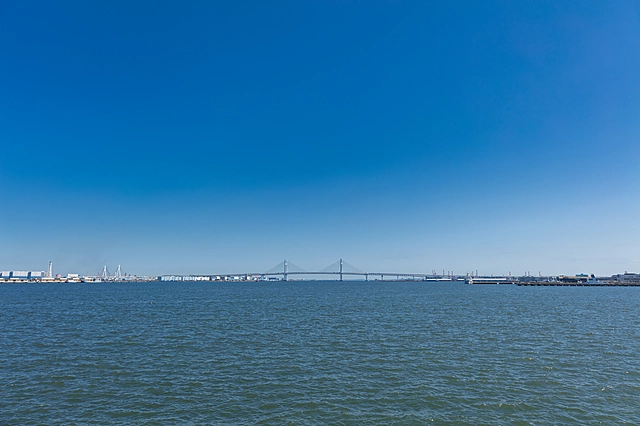 Sea view from Yokohama Rinko Park | Kanagawa Prefecture
