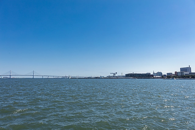Sea view from Yokohama Rinko Park | Kanagawa Prefecture