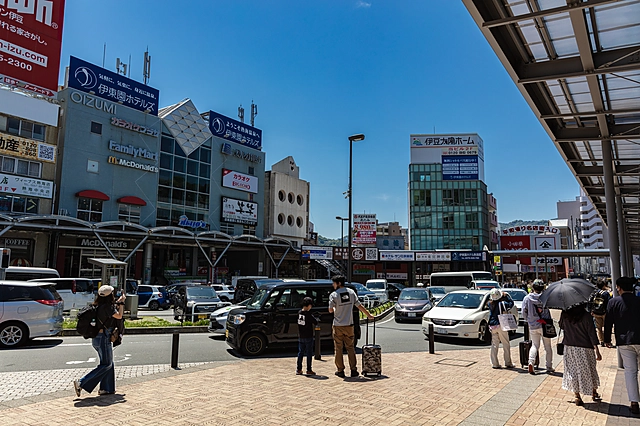 In front of Atami Station | Shizuoka Prefecture