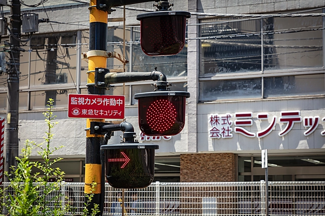 自由が丘付近 踏切｜東京都目黒区