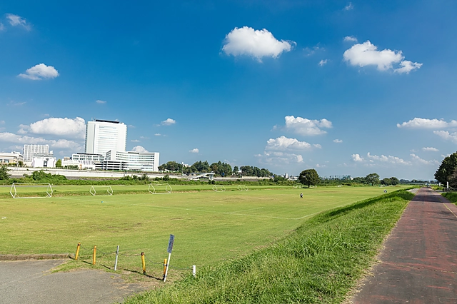 Karasu River Riverbed, Takasaki | Gunma Prefecture