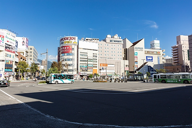In Front of Matsumoto Station | Nagano Prefecture