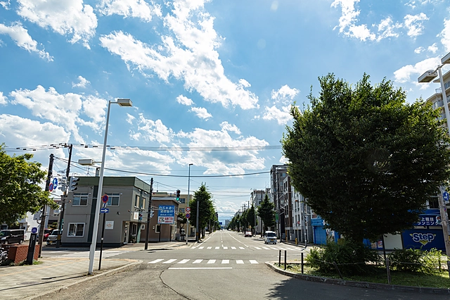 Around JR Shiroishi Station | Hokkaido