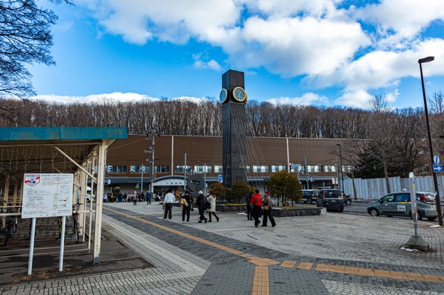 真駒内駅前広場｜北海道札幌市南区