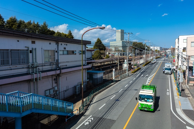 府中街道と北府中駅｜東京都府中市
