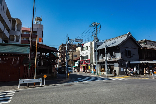 Townscape Along the Old Koshu Kaido in Fuchu | Tokyo Tama Area