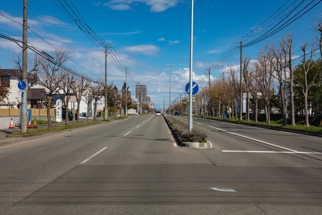 Straight Road of Barato-Fukui | Hokkaido | Ainosato