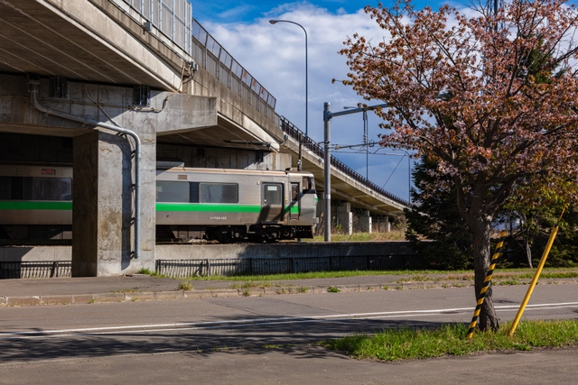 あいの里公園駅周辺の電車｜北海道札幌市北区