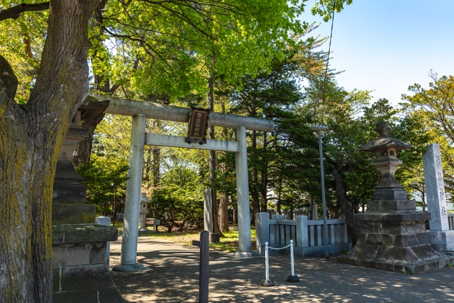 Torii gate of Shinoro Shrine | Hokkaido