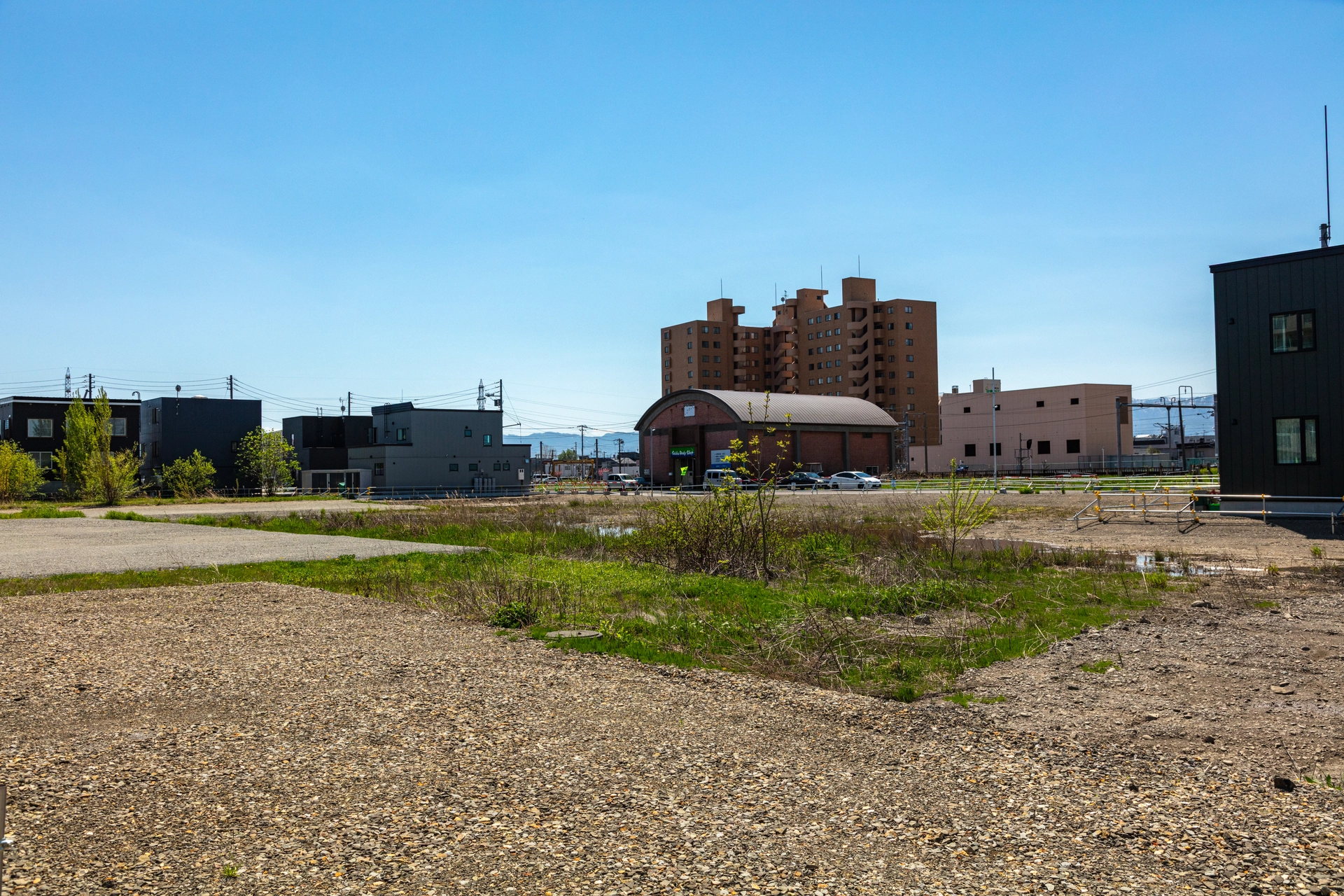Terreno baldío alrededor de la estación de Shinoro | Hokkaido