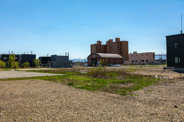 Terreno baldío alrededor de la estación de Shinoro | Hokkaido